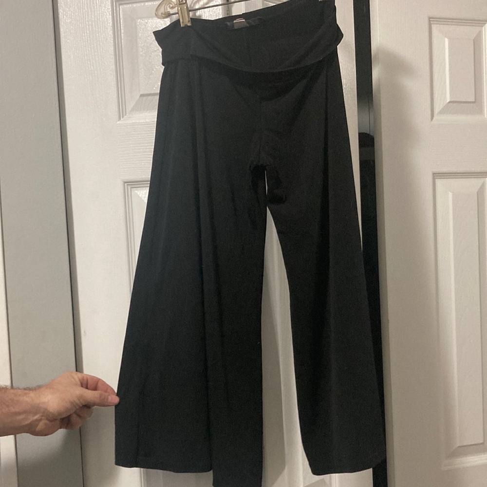 Womens Wide Leg Gaucho Pant